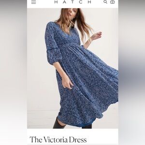 Hatch Maternity MIDI Victoria Dress | NWT | Size 3